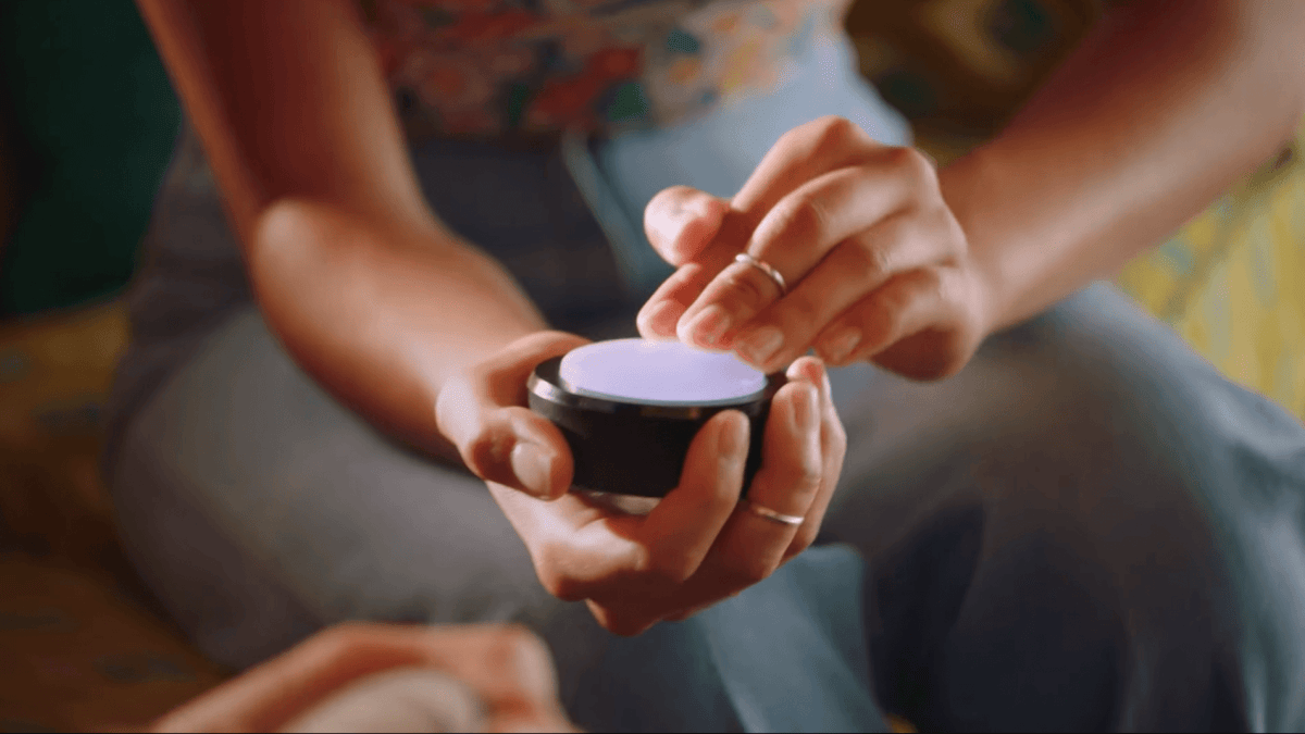 Pub pour l'Echo Button en 2017 // Source : YouTube/Amazon Echo Pub pour l'Echo Button en 2017 // Source : YouTube/Amazon Echo