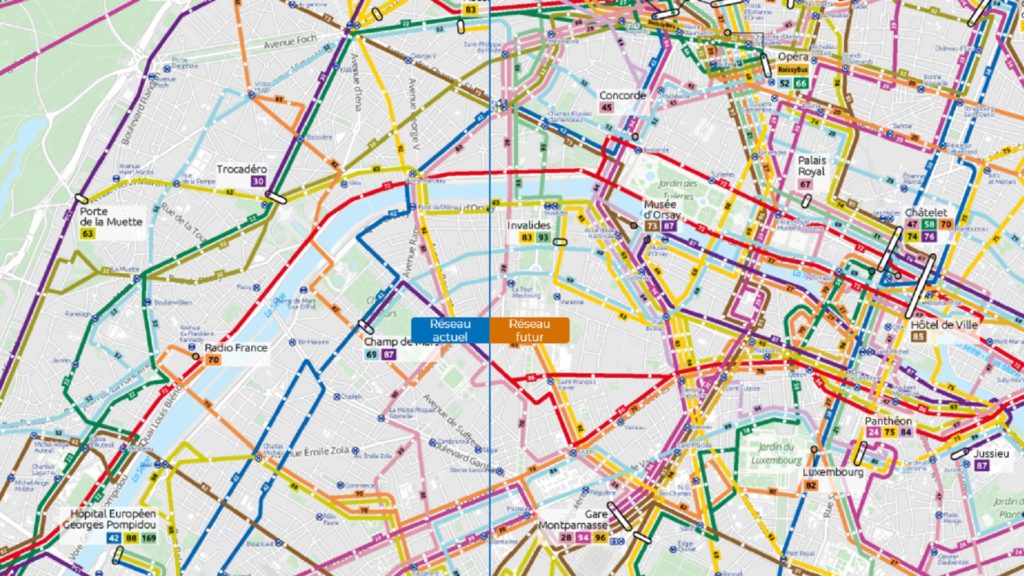 Le Grand Paris comprend un plan de restructuration du réseau de bus. // Source : RATP Le Grand Paris comprend un plan de restructuration du réseau de bus. // Source : RATP