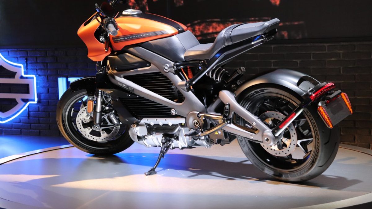 La moto électrique de Harley Davidson // Source : Electrek La moto électrique de Harley Davidson // Source : Electrek
