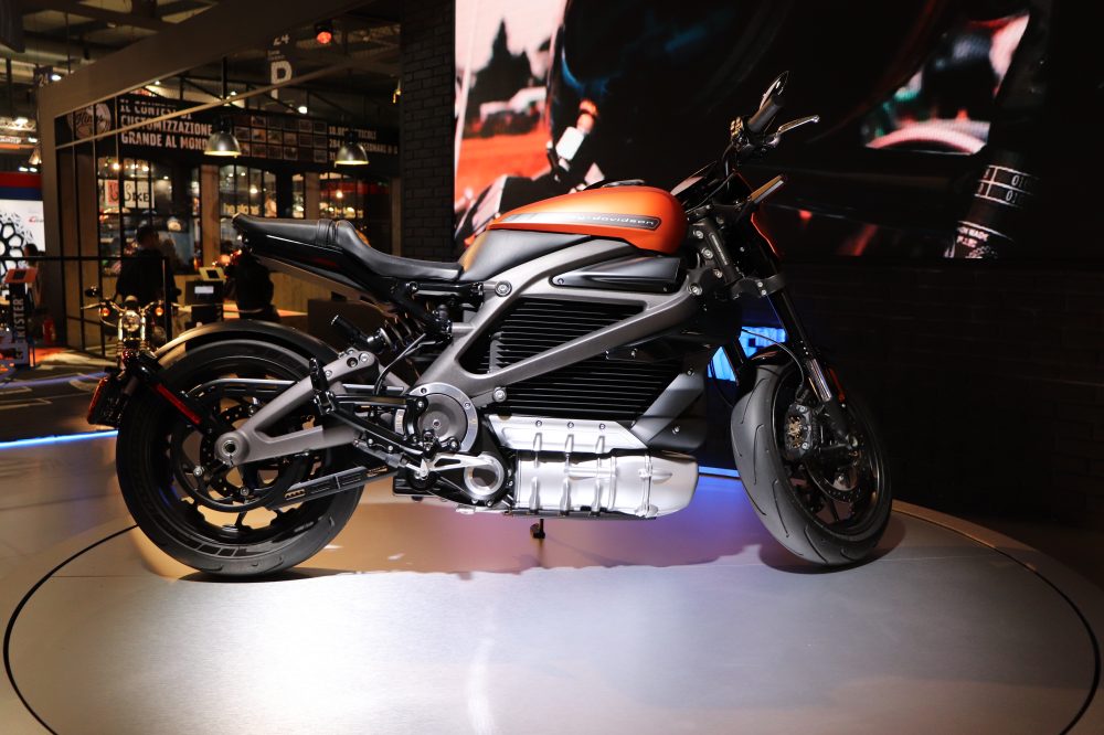 La moto électrique de Harley Davidson // Source : Electrek La moto électrique de Harley Davidson // Source : Electrek