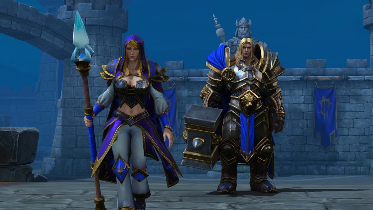 Jaina et Arthas, avec de nouveaux graphismes. // Source : Blizzard Jaina et Arthas, avec de nouveaux graphismes. // Source : Blizzard