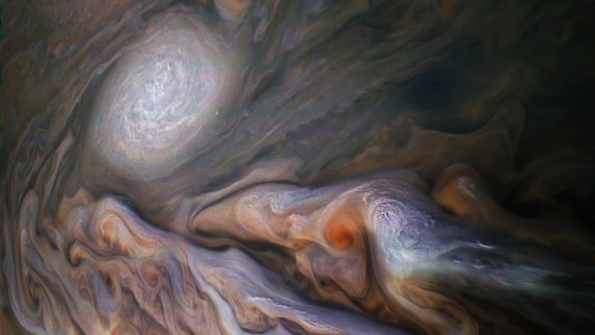 Le cliché immortalisé par Juno le 29 octobre. // Source : NASA/JPL-Caltech/SwRI/MSSS/Gerald Eichstädt/Seán Doran Le cliché immortalisé par Juno le 29 octobre. // Source : NASA/JPL-Caltech/SwRI/MSSS/Gerald Eichstädt/Seán Doran