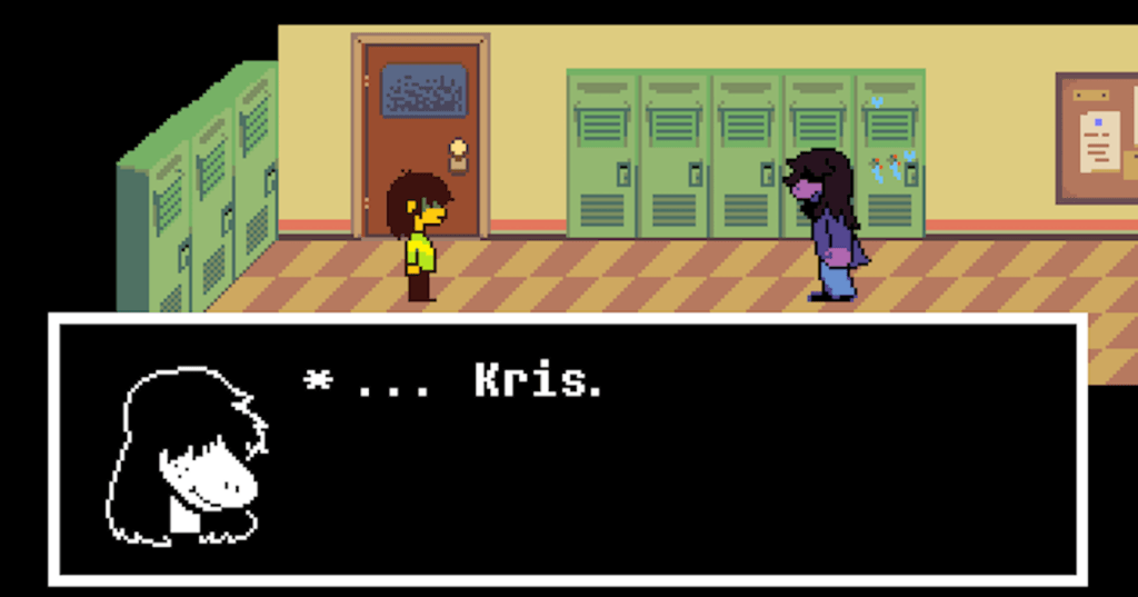 Capture du début de Deltarune // Source : Deltarune Capture du début de Deltarune // Source : Deltarune