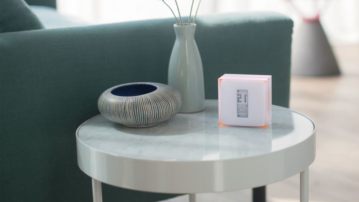 Le thermostat connecté. // Source : Netatmo Le thermostat connecté. // Source : Netatmo