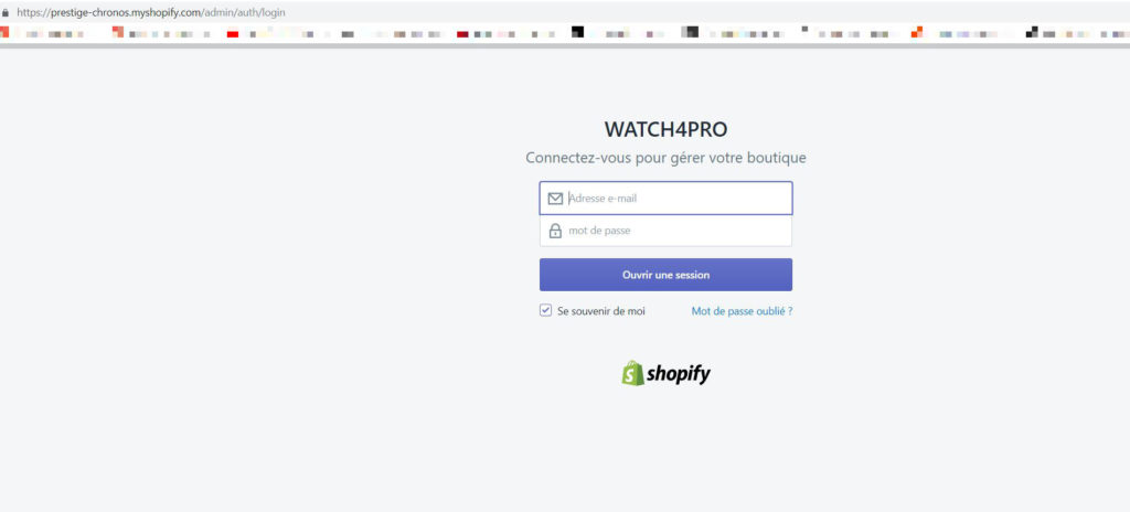 La plateforme lorsqu'on essaye de se connecter en tant qu'administrateur. // Source : Capture d'écran / Numerama La plateforme lorsqu'on essaye de se connecter en tant qu'administrateur. // Source : Capture d'écran / Numerama