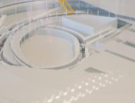 Une maquette du Synchrotron Soleil. // Source : Louise Audry pour Numerama