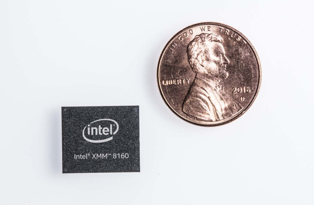 puce Intel 5G puce Intel 5G