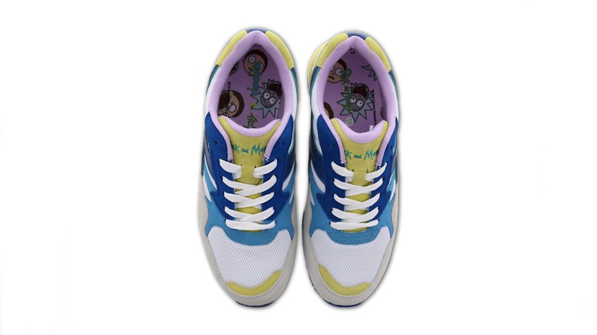 Collection Rick et Morty par Diadora et Footlocker // Source : Diadora / Footlocker Collection Rick et Morty par Diadora et Footlocker // Source : Diadora / Footlocker