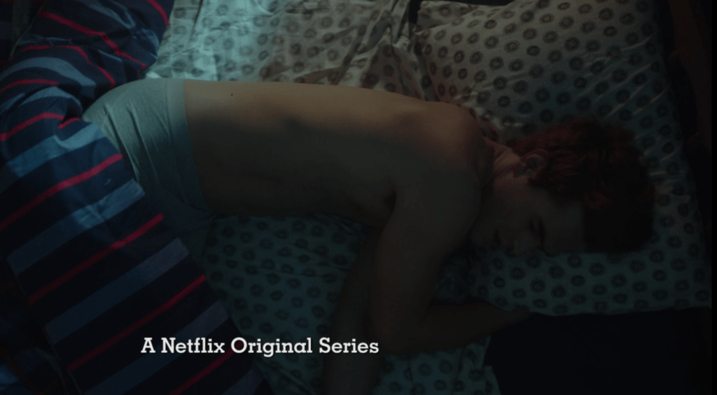 Carton Netflix dans la série "Riverdale" // Source : Netflix Carton Netflix dans la série "Riverdale" // Source : Netflix