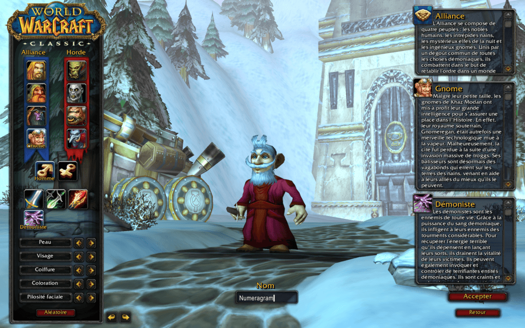 Blizzard a fait le choix de restituer le WoW d'origine avec ses graphismes d'époque. Tant pis pour la beauté de notre gnome. // Source : WoW Classic Blizzard a fait le choix de restituer le WoW d'origine avec ses graphismes d'époque. Tant pis pour la beauté de notre gnome. // Source : WoW Classic