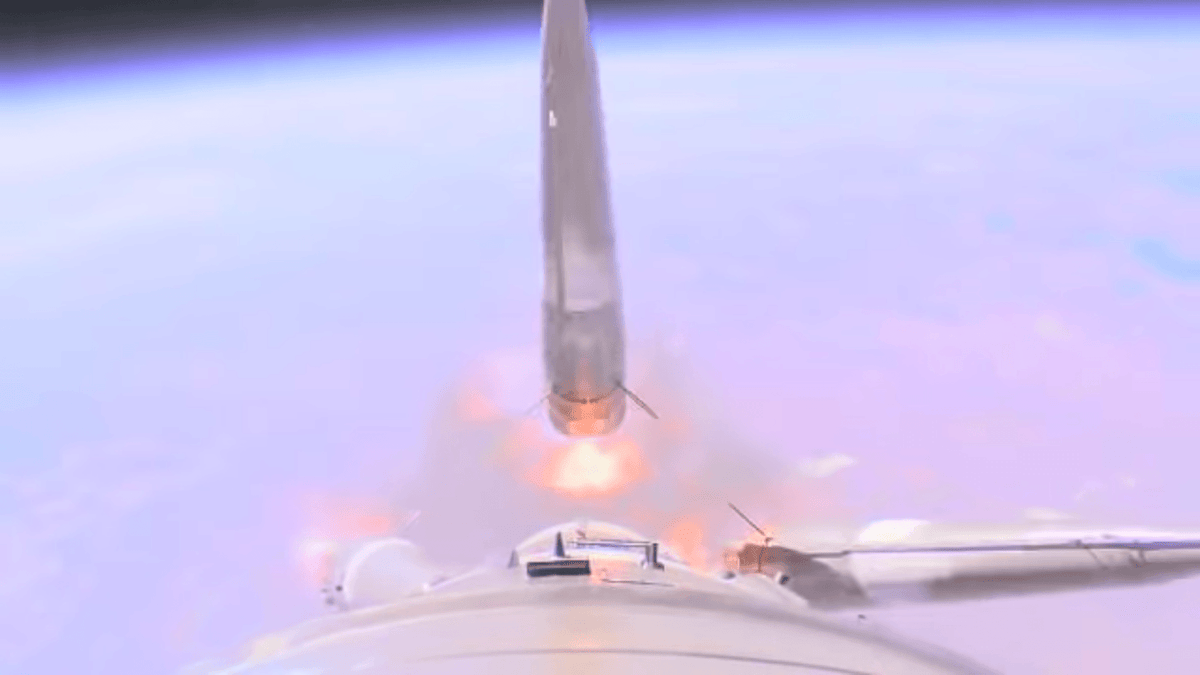 Vidéo du lancement de Soyouz // Source : YouTube/Roscosmos Media Vidéo du lancement de Soyouz // Source : YouTube/Roscosmos Media