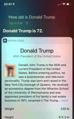 Capture d'écran du bug de Siri par The Verge // Source : The Verge Capture d'écran du bug de Siri par The Verge // Source : The Verge