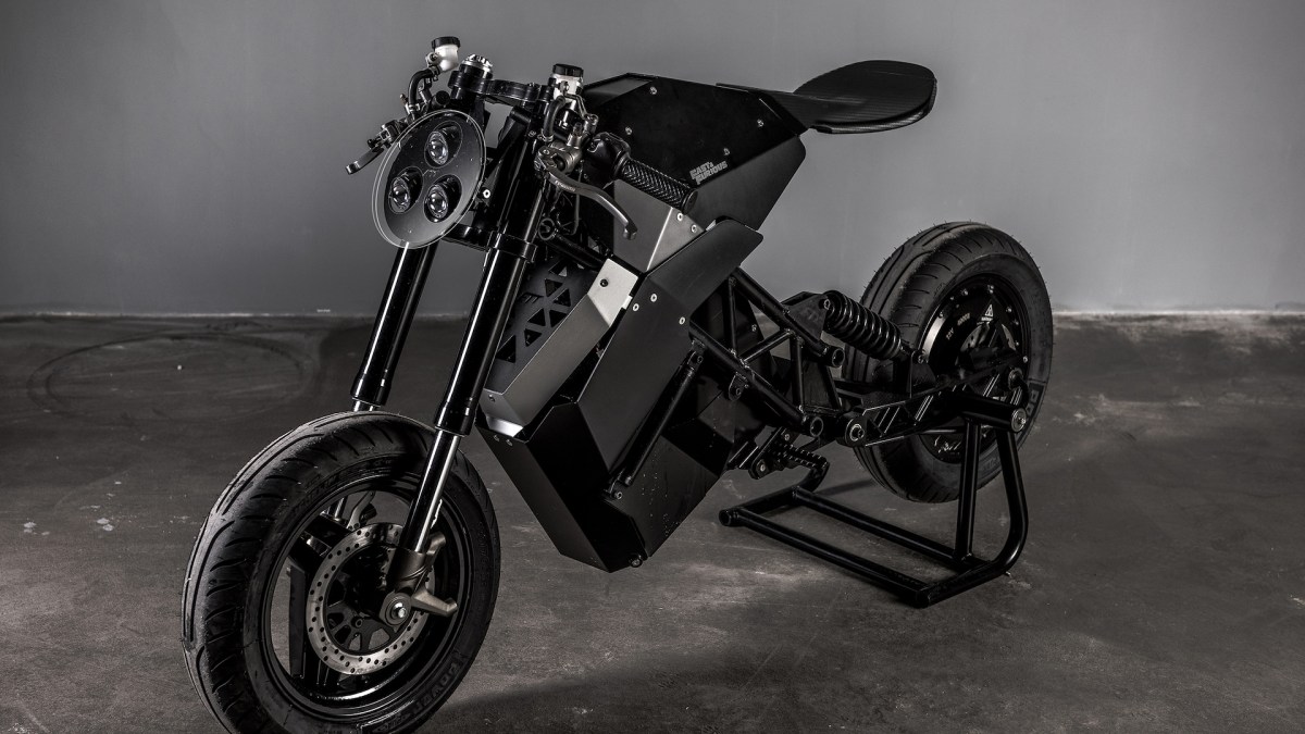 Moto électrique ETT H1L // Source : ETT Moto électrique ETT H1L // Source : ETT