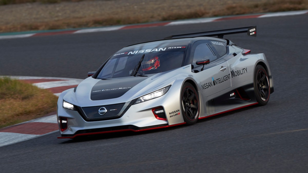 Nissan Leaf Nismo RC 2018 // Source : Nissan Nissan Leaf Nismo RC 2018 // Source : Nissan