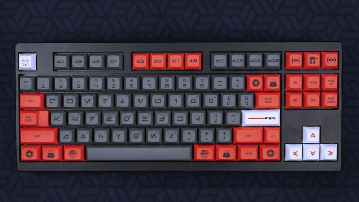 Clavier Galactic Empire DSA Keycap Set // Source : NovelKeys Clavier Galactic Empire DSA Keycap Set // Source : NovelKeys