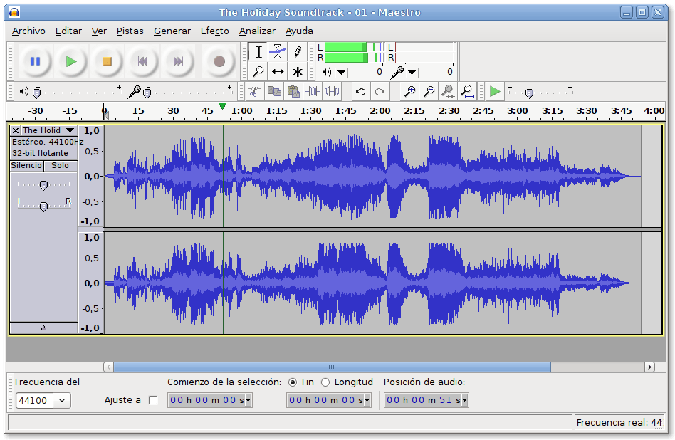 Le logiciel de montage Audacity. // Source : Wikicommons Le logiciel de montage Audacity. // Source : Wikicommons
