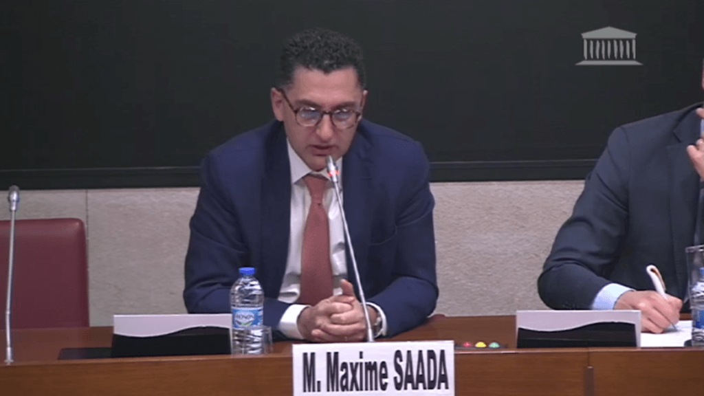 Maxime Saada // Source : Assemblée Nationale Maxime Saada // Source : Assemblée Nationale