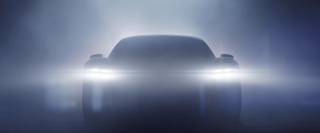 Teaser Porsche Taycan // Source : Capture vidéo Porsche Teaser Porsche Taycan // Source : Capture vidéo Porsche