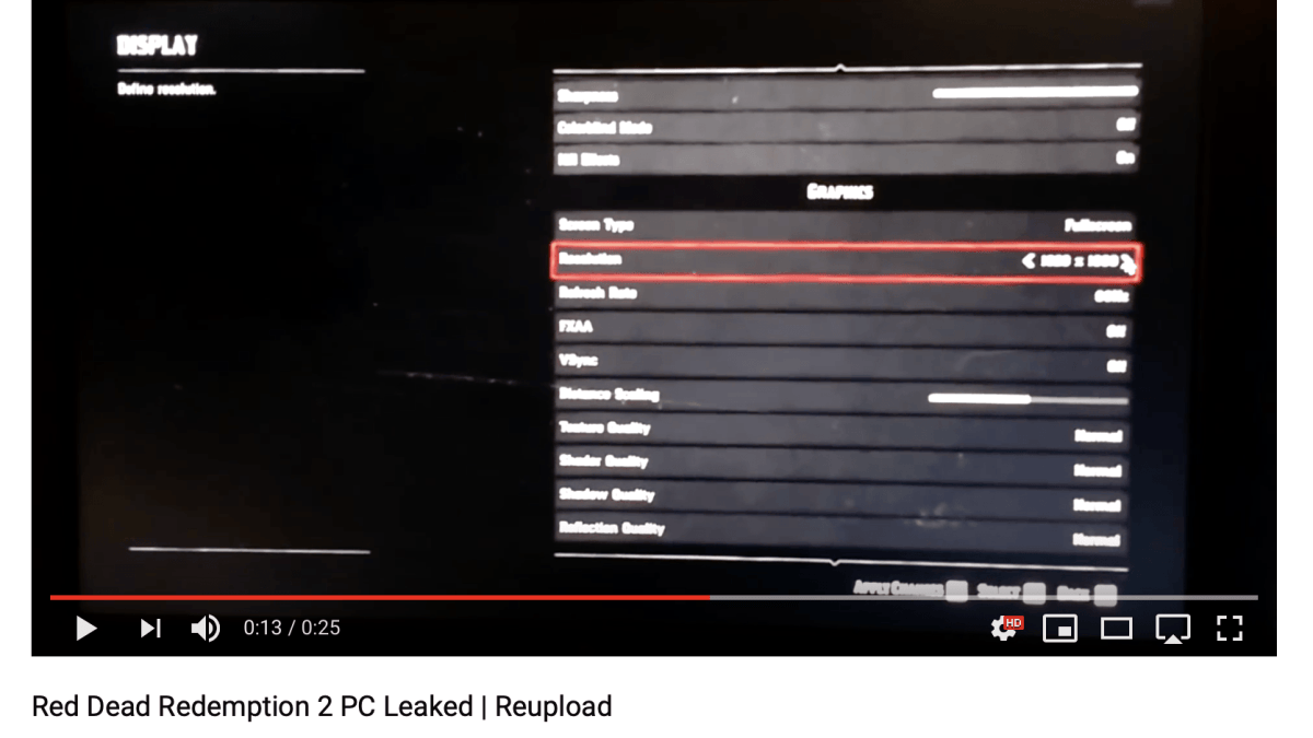 Red Dead Redemption 2 leak version PC // Source : Reupload Deleted Videos Red Dead Redemption 2 leak version PC // Source : Reupload Deleted Videos