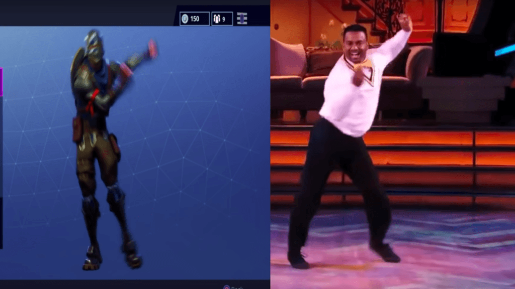 Danse Carlton Fortnite // Source : Youtube Danse Carlton Fortnite // Source : Youtube