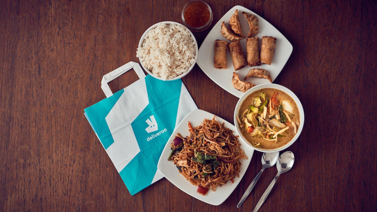 Une livraison de Deliveroo. // Source : Flickr/Deliveroo Press Une livraison de Deliveroo. // Source : Flickr/Deliveroo Press