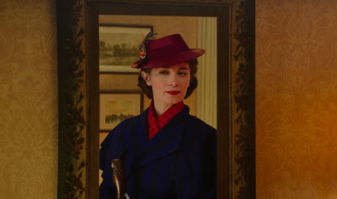 Il manque juste un numéro marquant à Emily Blunt pour égaler son aînée. // Source : Disney Il manque juste un numéro marquant à Emily Blunt pour égaler son aînée. // Source : Disney