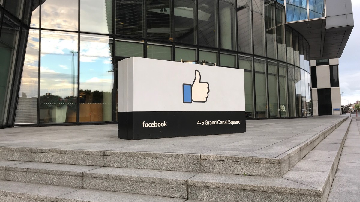 Les locaux de Facebook à Dublin. // Source : Photo Nelly Lesage pour Numerama Les locaux de Facebook à Dublin. // Source : Photo Nelly Lesage pour Numerama