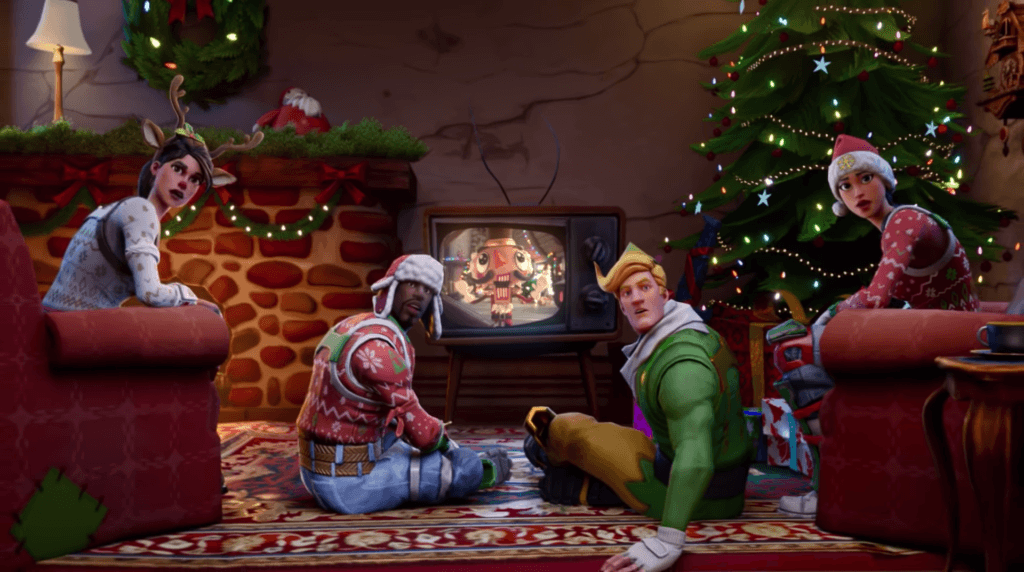 Capture d'écran de Fortnite saison 7 // Source : YouTube/Epic Games