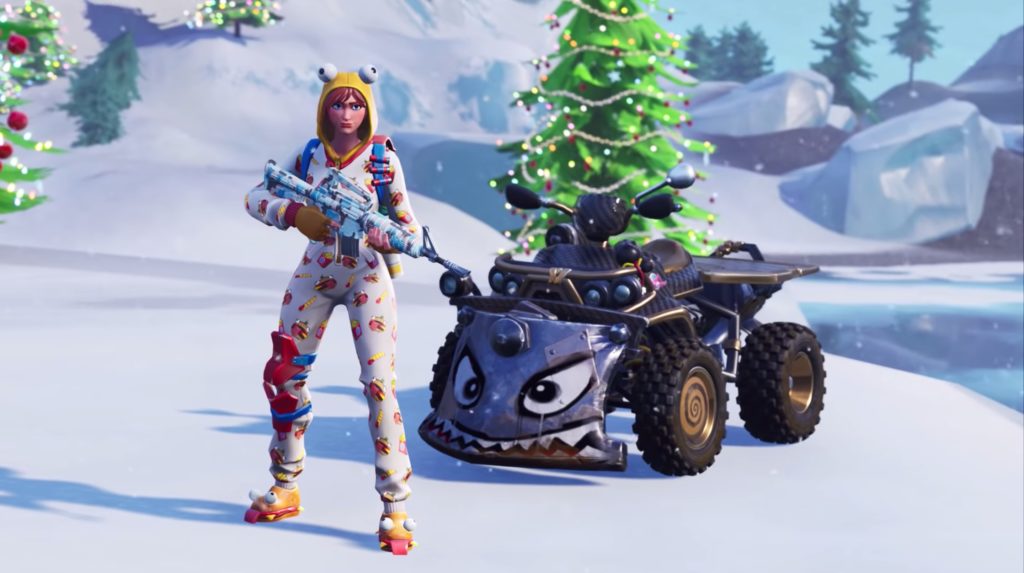 Capture d'écran de Fortnite saison 7 // Source : YouTube/Epic Games