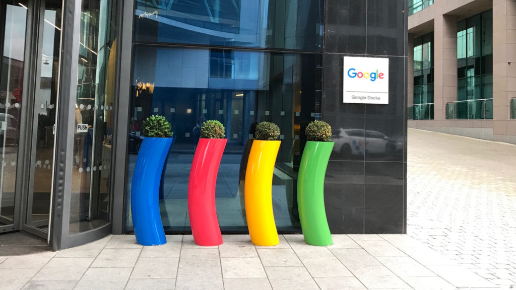 Les locaux de Google à Dublin. // Source : Nelly Lesage pour Numerama Les locaux de Google à Dublin. // Source : Nelly Lesage pour Numerama