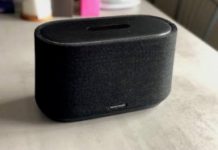 Avant de l'enceinte connectée Harman Kardon Citation 300 // Source : Maxime Claudel pour Numerama