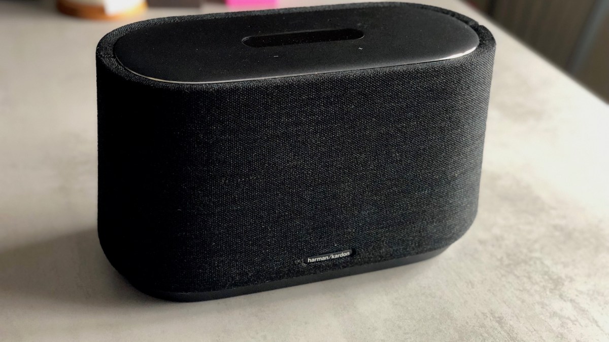 Avant de l'enceinte connectée Harman Kardon Citation 300 // Source : Maxime Claudel pour Numerama