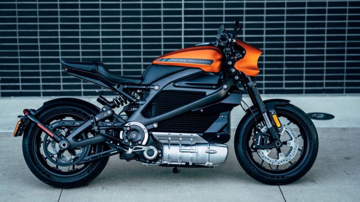 La moto Livewire // Source : Harley-Davidson La moto Livewire // Source : Harley-Davidson