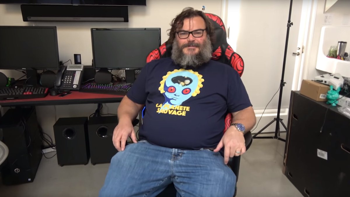 Jack Black, dans sa première vidéo YouTube. // Source : Capture d'écran YouTube / Jack Black Jack Black, dans sa première vidéo YouTube. // Source : Capture d'écran YouTube / Jack Black