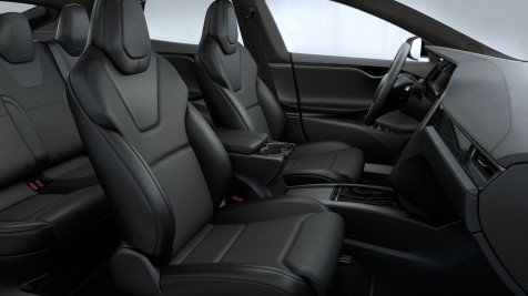 L'incendie a été déclenché par une balle, tirée depuis l'intérieur du véhicule. // Source : Tesla L'incendie a été déclenché par une balle, tirée depuis l'intérieur du véhicule. // Source : Tesla