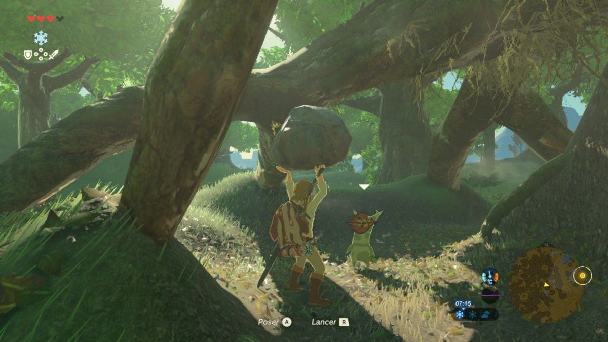 Capture d'écran Legend of Zelda : Breath of The Wild // Source : PalaisZelda Capture d'écran Legend of Zelda : Breath of The Wild // Source : PalaisZelda
