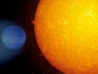 Cette exoplanète a une queue comme une comète. // Source : Gabriel Perez Diaz (IAC)