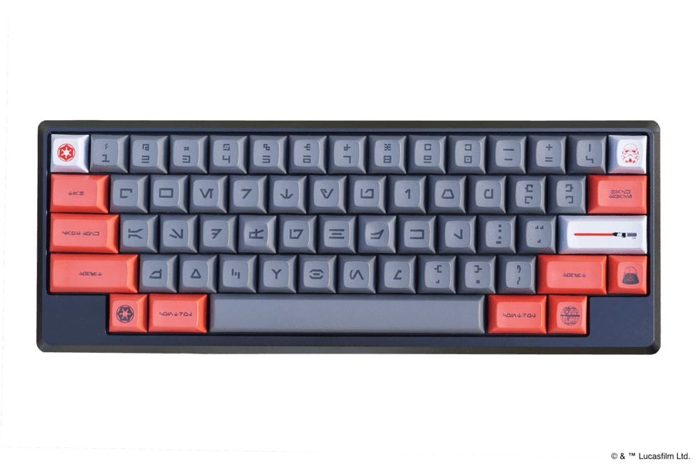 Clavier Galactic Empire DSA Keycap Set // Source : NovelKeys Clavier Galactic Empire DSA Keycap Set // Source : NovelKeys