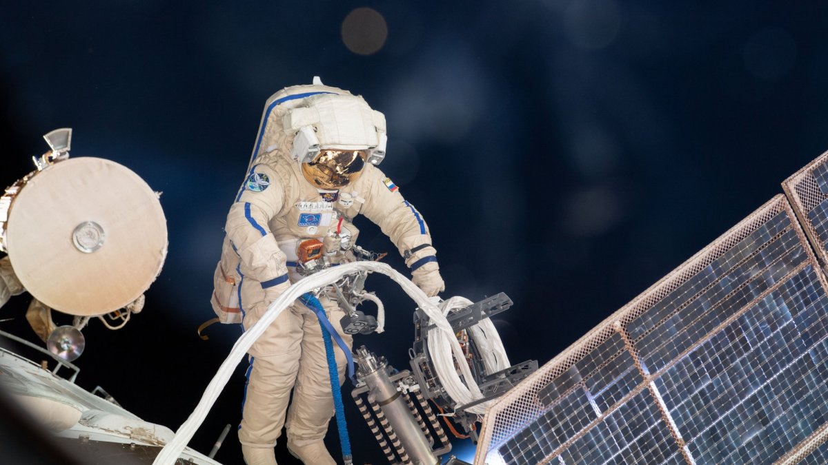 Le cosmonaute Sergueï Prokopyev. // Source : NASA Le cosmonaute Sergueï Prokopyev. // Source : NASA