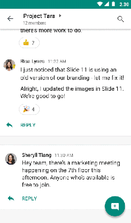Smart Reply // Source : Google Smart Reply // Source : Google