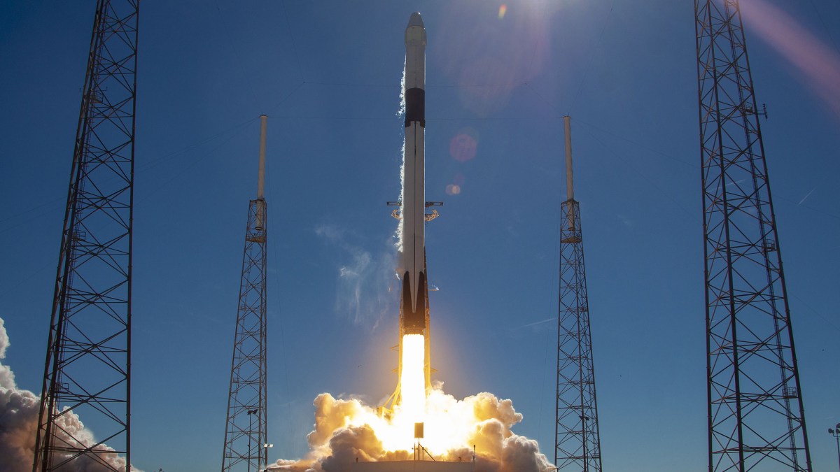 La mission CRS-16 au décollage. // Source : SpaceX La mission CRS-16 au décollage. // Source : SpaceX