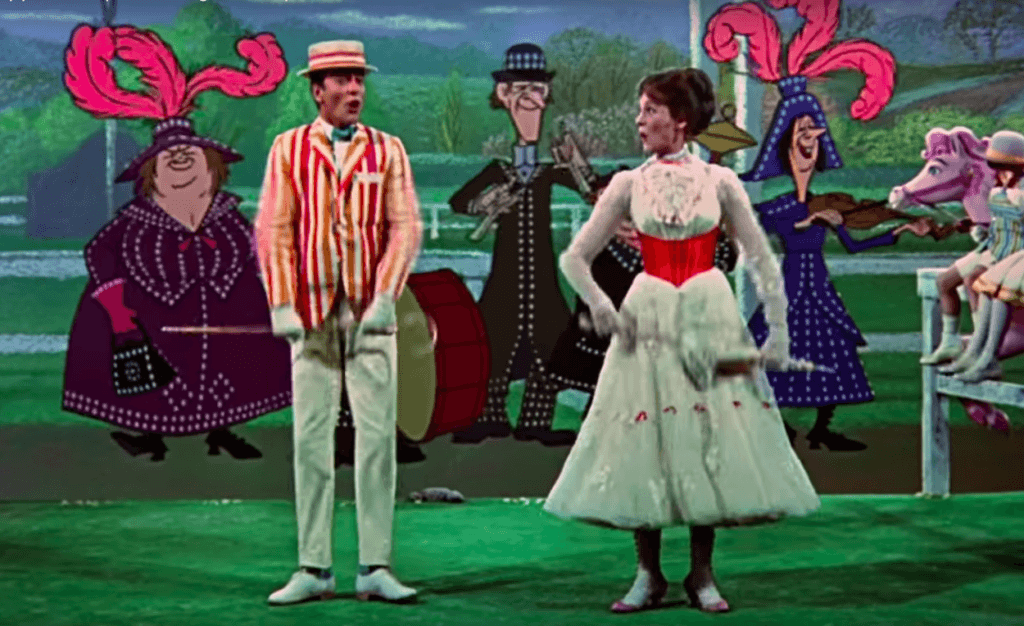 Supercalifragilisticexpialidocious avait marqué le premier film, Trick A Little Light Fantastic reprend le flambeau. // Source : Disney Supercalifragilisticexpialidocious avait marqué le premier film, Trick A Little Light Fantastic reprend le flambeau. // Source : Disney