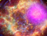 La supernova Cassiopée A. // Source : NASA/DOE/Fermi LAT Collaboration, CXC/SAO/JPL-Caltech/Steward/O. Krause et al., and NRAO/AUI