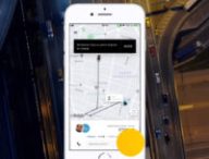 La vue depuis l'application Uber. // Source : Uber