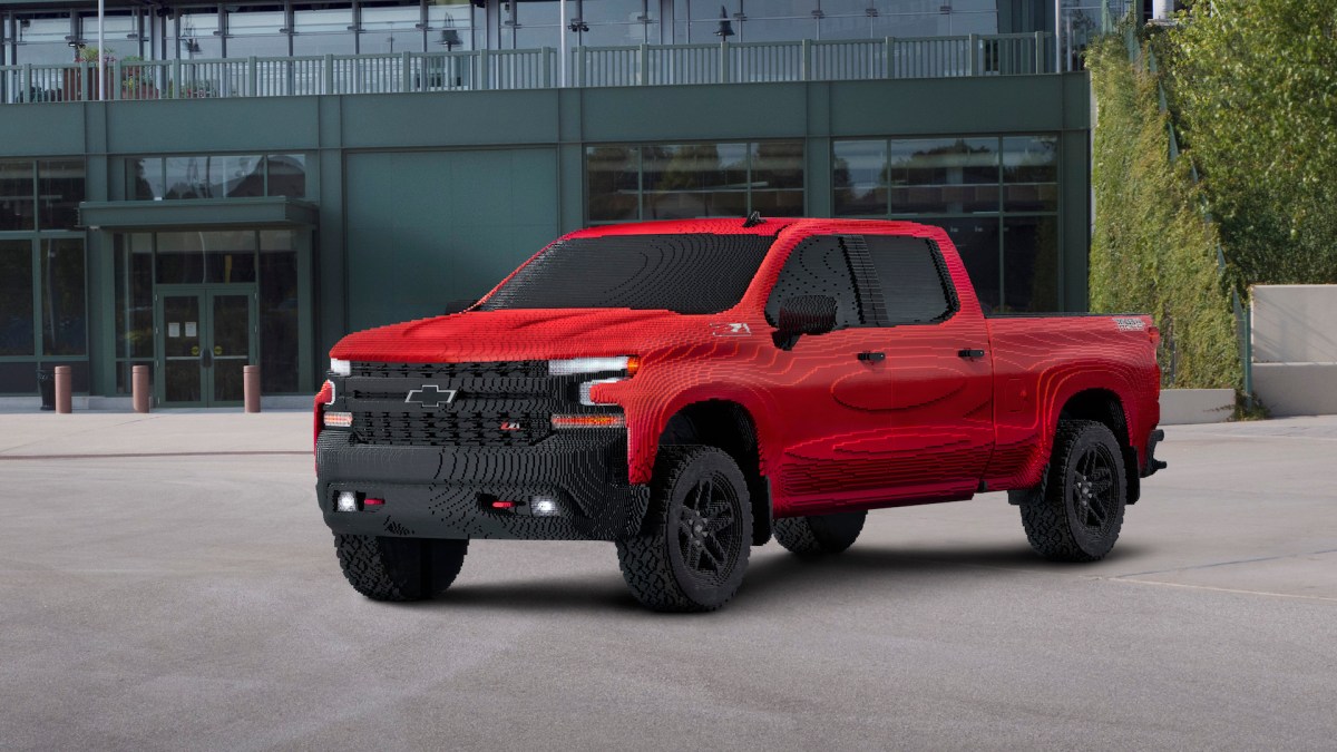 Chevrolet Silverado Lego // Source : Chevrolet Chevrolet Silverado Lego // Source : Chevrolet