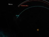 Arrivée d'OSIRIS-REx près de Bénou. // Source : NASA