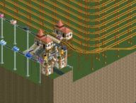 Roller Coaster Tycoon 2 // Source : Capture YouTube Marcel Vos