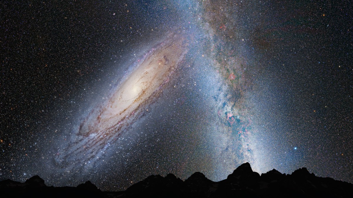 Une autre collision guette la Voie lactée, avant celle avec Andromède. // Source : Flickr/CC/NASA; ESA; Z. Levay and R. van der Marel, STScI; T. Hallas; and A. Mellinger Une autre collision guette la Voie lactée, avant celle avec Andromède. // Source : Flickr/CC/NASA; ESA; Z. Levay and R. van der Marel, STScI; T. Hallas; and A. Mellinger