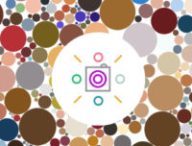 Les couleurs d'un feed Instagram, vu en infographie. // Source : Capture d'écran Year of Colour