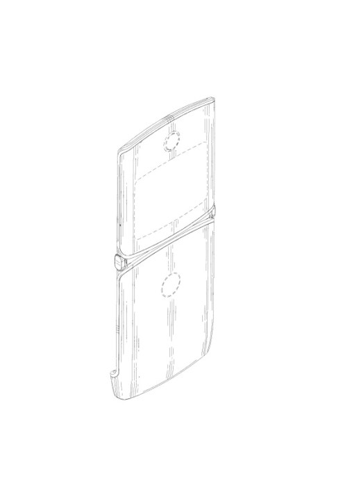 Brevet Motorala smartphone pliable // Source : WIPO